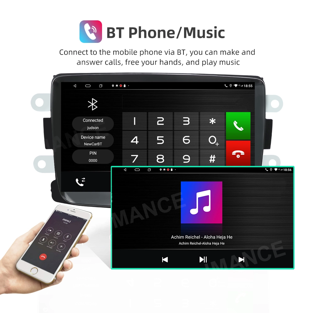 8inch 2+32GB Android Auto Capacitive Screen for Renult Duster Carplay