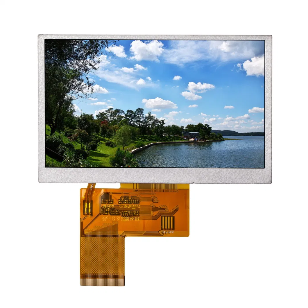 TFT LCD Display Screen 5inch Full Visual Angle 480*272 Optional Capacitive or Resistive Touch Panel