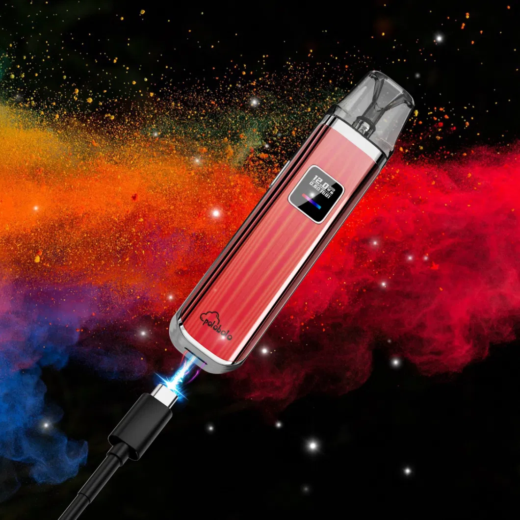 New Coming Oxv Top Fill 2ml Empty Cartridge Pod with OLED Display Scree 25W 1000mAh Rechargeable Battery E CIGS Vape Device