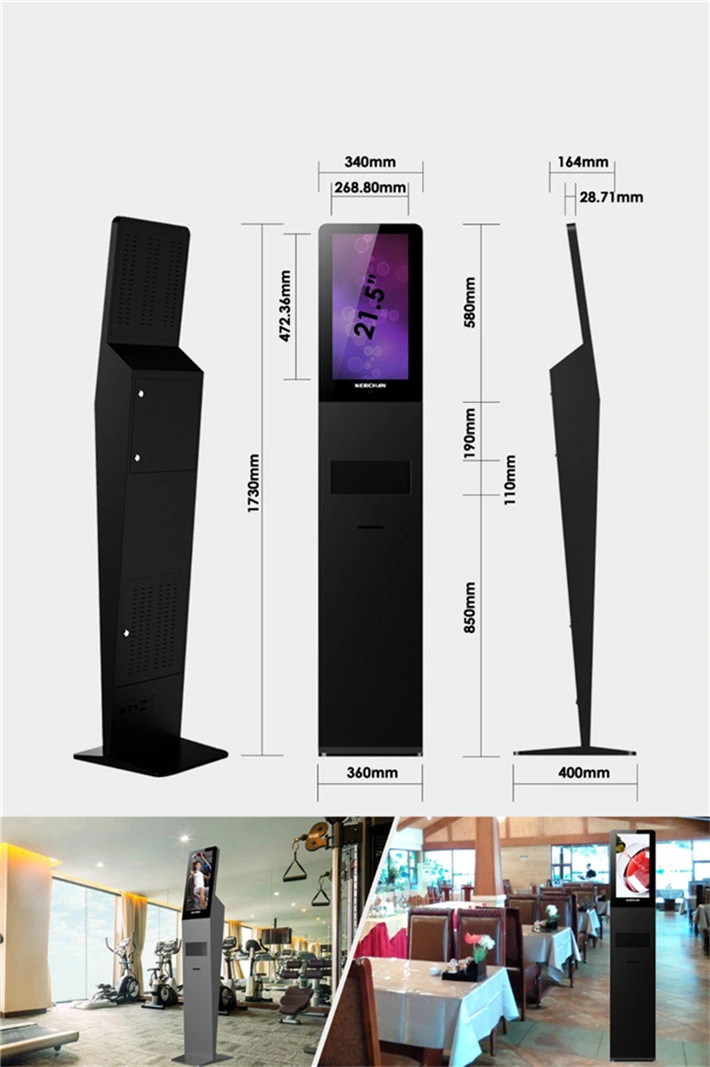 Outdoor Digital Signage 32 Inch Vertical Display IC Mirror Display Advertising LCD Monitor