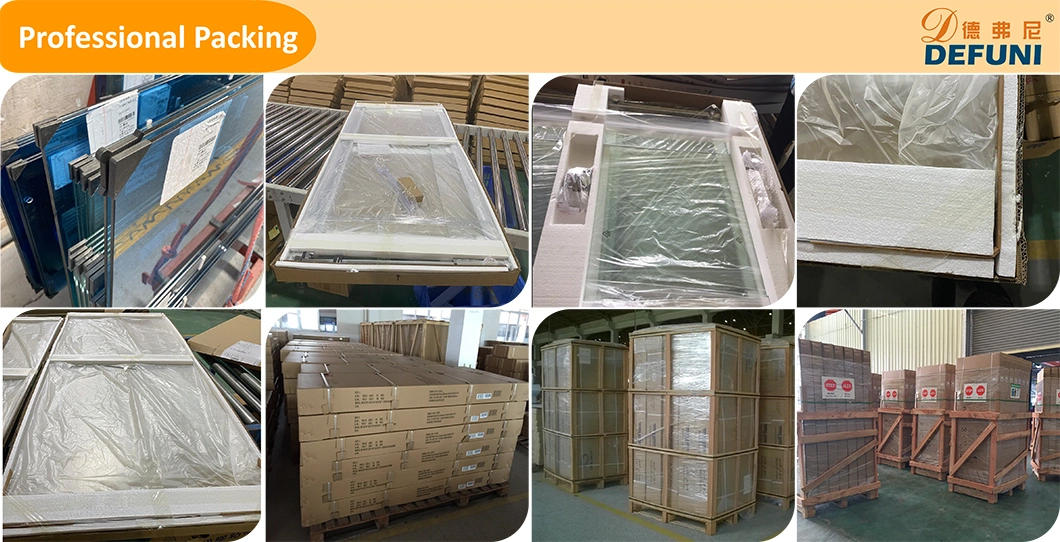 Bi-Fold Shower Screen Folding Tempered Glass Door Discount Price