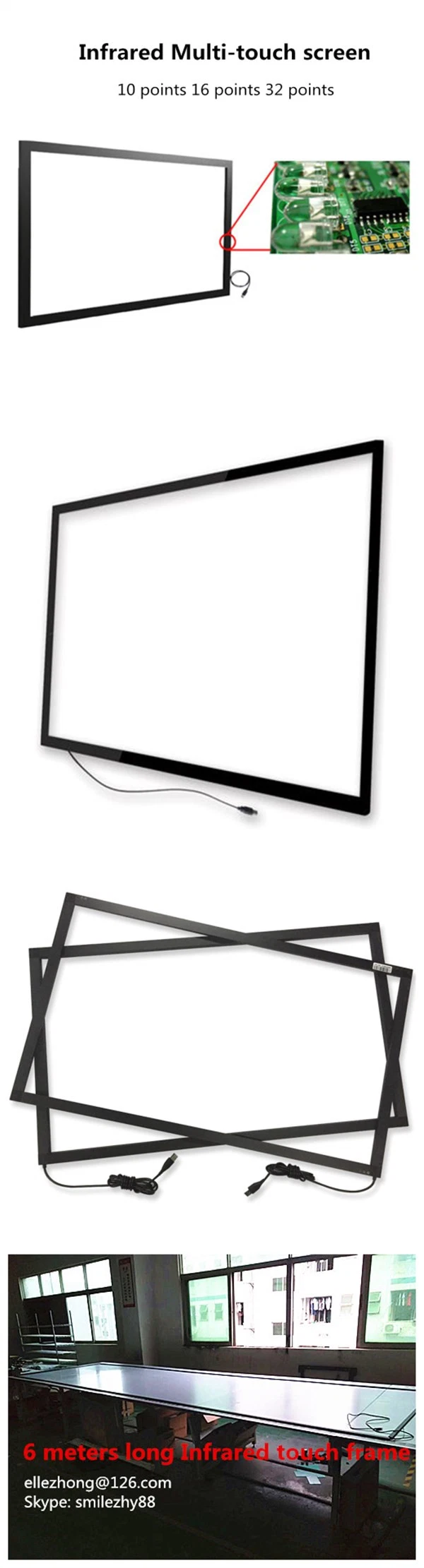 70&quot; Large Screen All in One PC TV WiFi Infrared Touch Screen