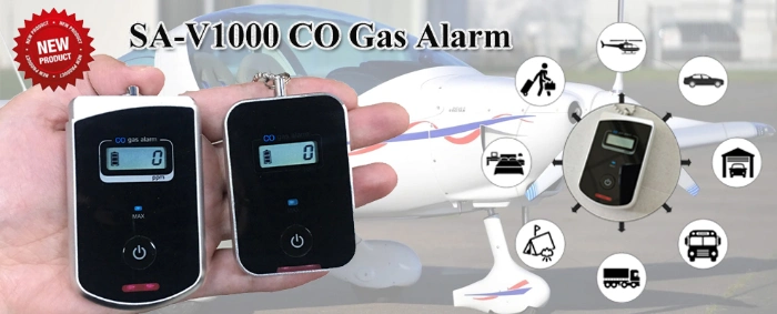 Light Weight Easy Carry Co Gas Alarm Indoor Outdoor Carbon Monoxide Gas Detector Co Gas Monitor