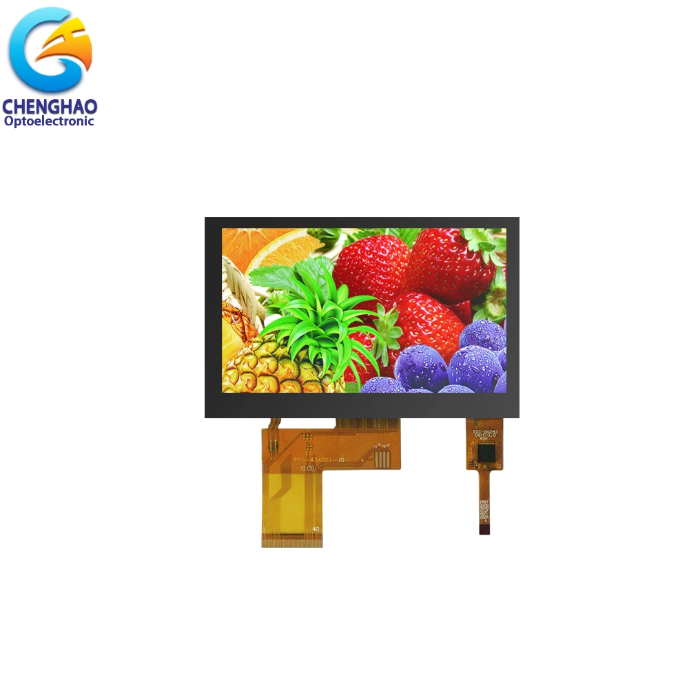 Chinese Suppliers 4.3&quot; Display 480X272 Resolution IPS/Transmissive TFT LCD Touch Screen