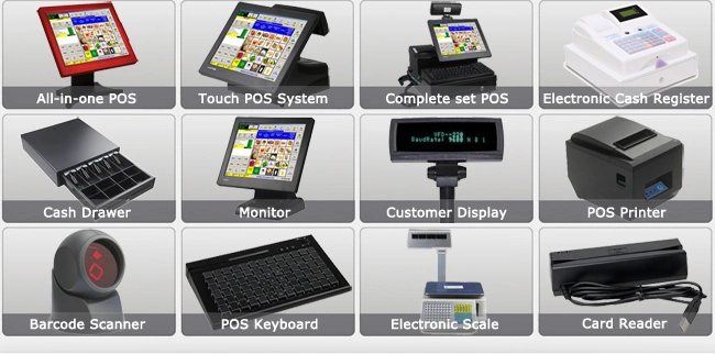 POS Market 15 Inch Touch Screen All in One