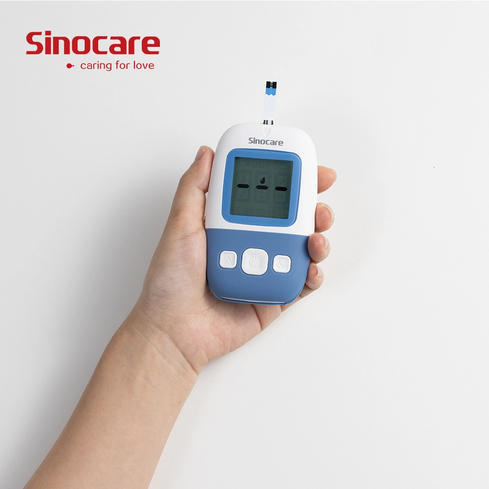 Sinocare Glucometer Machine Diabetes Testing Machine Buy 4 Blood Glucose Test Strips Get Free Blood Glucose Monitor