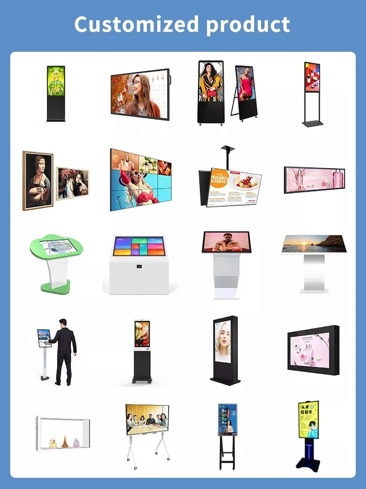 Senke 32 43 55 Inch All in One PC Touch Screen for Payment Kiosk Digital Kiosk Touch Screen Ouch Screen Kiosk with PC