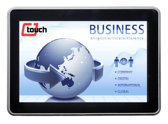 10.1 Inch Pcap Capacitive LCD Touch Screen Monitor with High Brightness Optional
