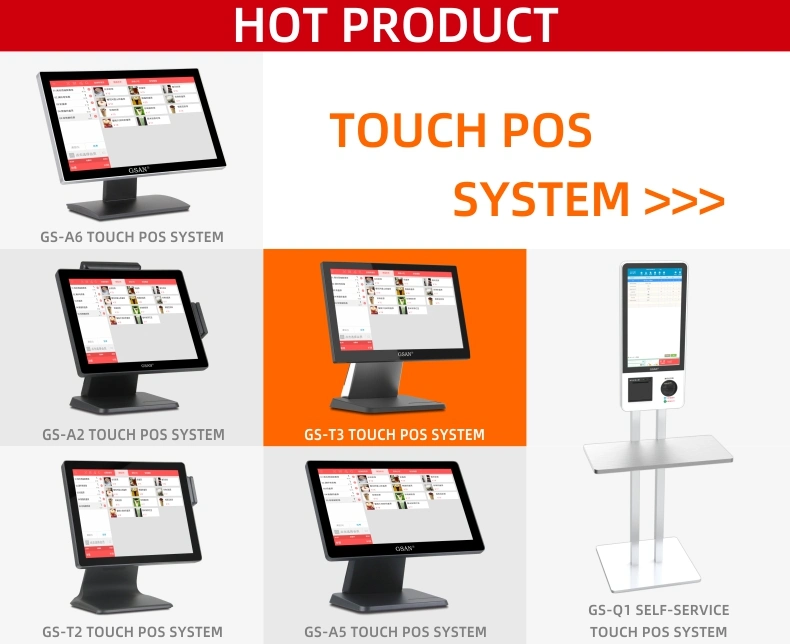 China High Quality 17 Inch Multi-Point Pcap Touch Screen Industrial Grade Monitor for POS System