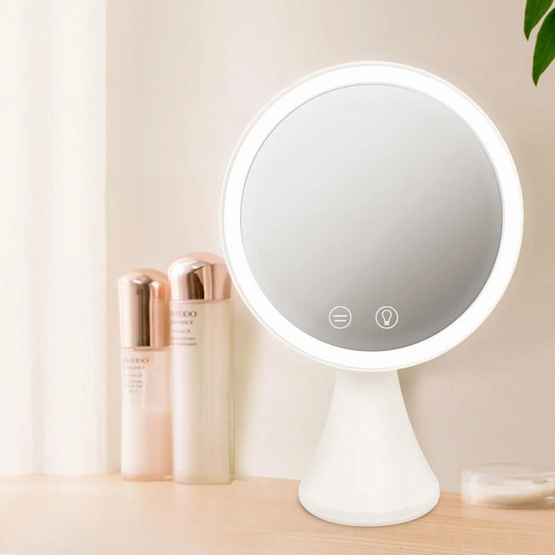 New Design High Definition Touch Screen Makeup Mirror with LED Lights