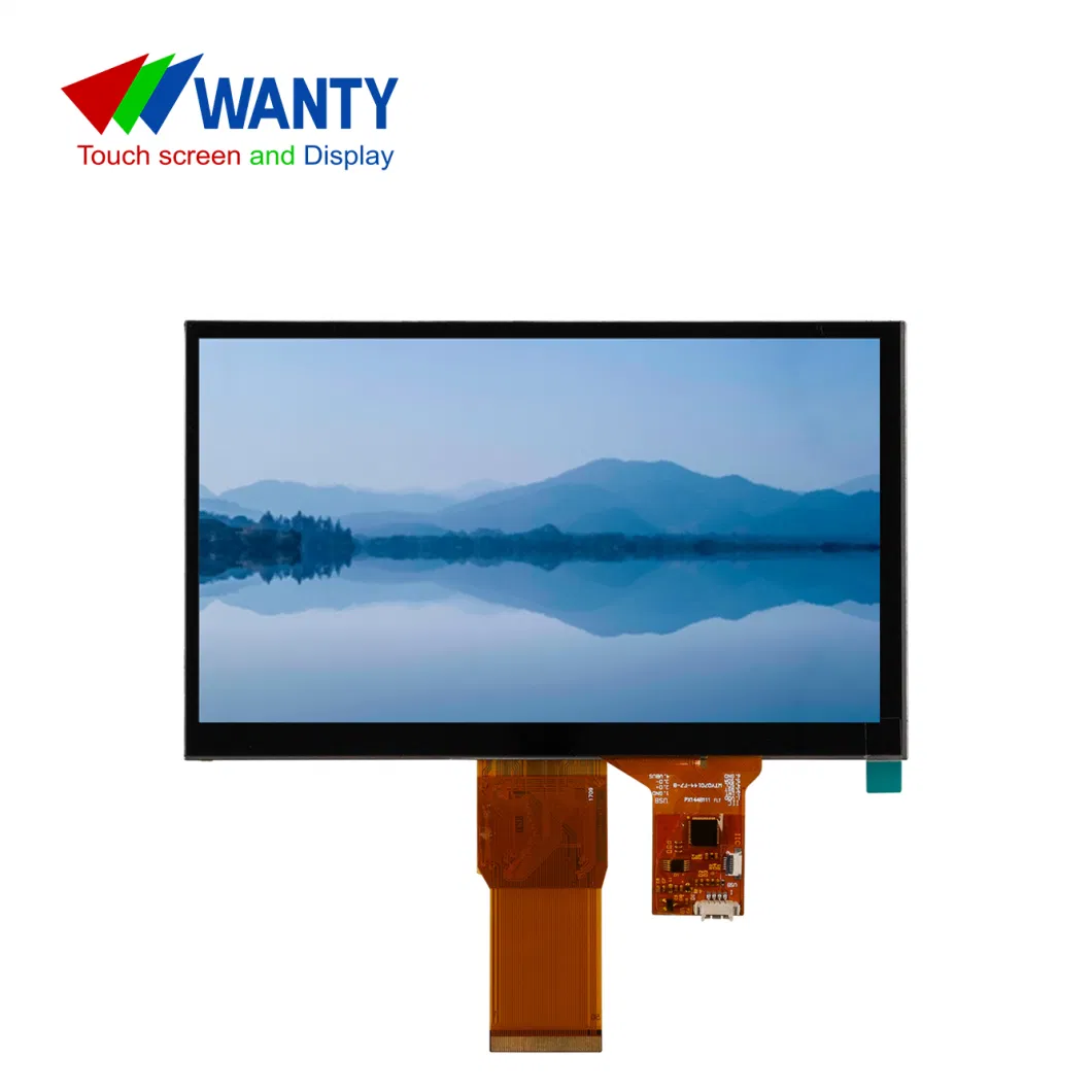 Sunlight Readable 7 Inch 1024x600 TFT LCM Panel HDMI Monitor GG USB Multi-Finger P-CAP Industrial Capacitive Touch LCD Screen