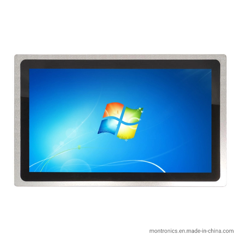 18.5/21.5/24 Inch Capacitive Touch Screen Monitor Wall-Mounted Industrial Touch Panel VGA DVI Port