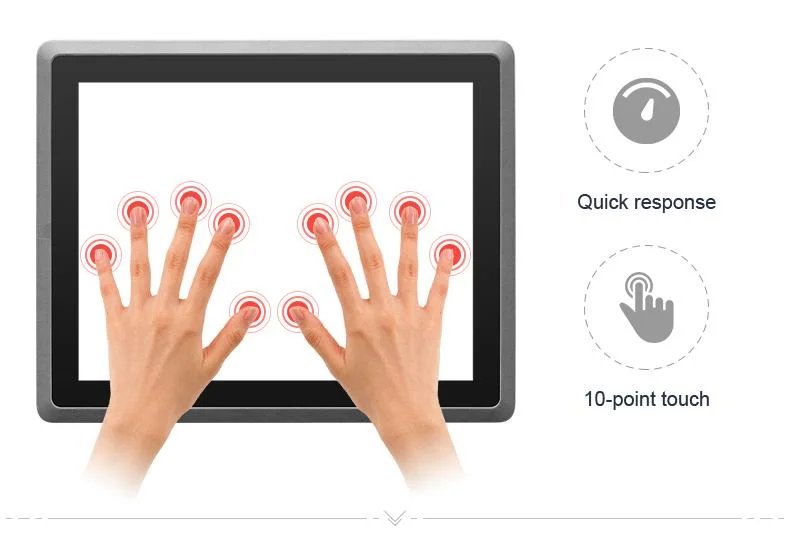 15 Inch Panel PC Touch Screen Pentium 3558u Industrial Control Panel Manufacturers