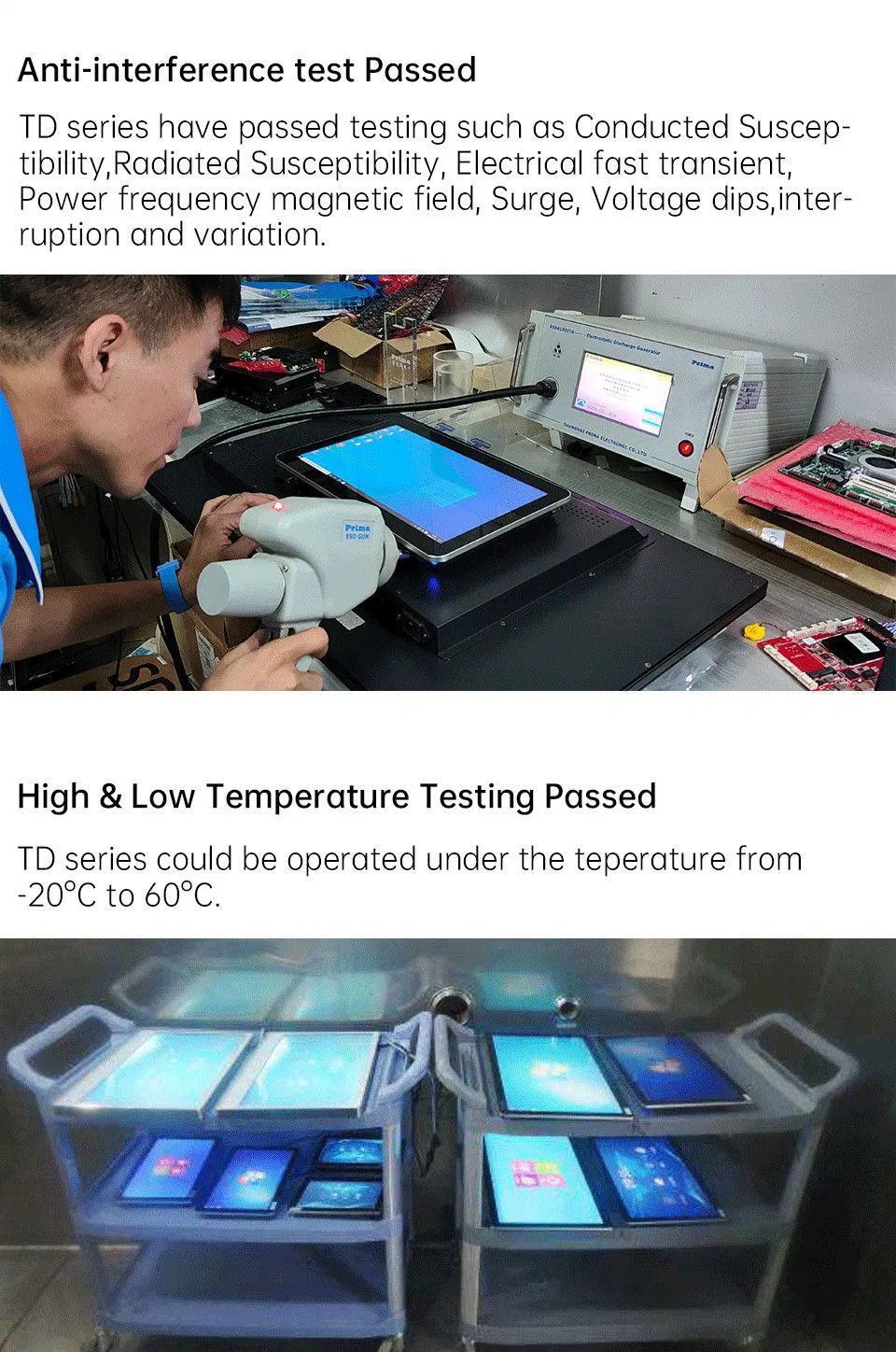 21.5 Inch LCD Display Capacitive Touch Monitor Screen