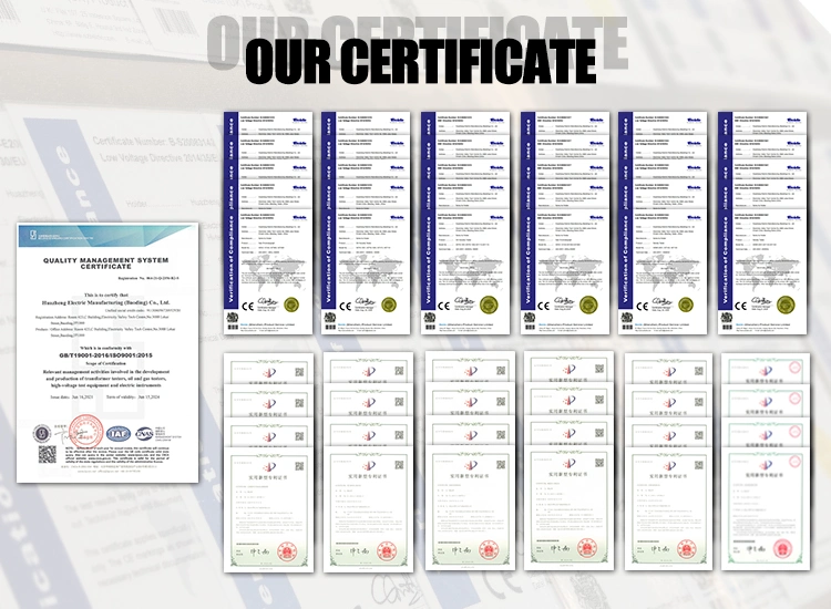 Manufacturer OEM Touch Screen Power Universal Integrated Transformer Testing Panel