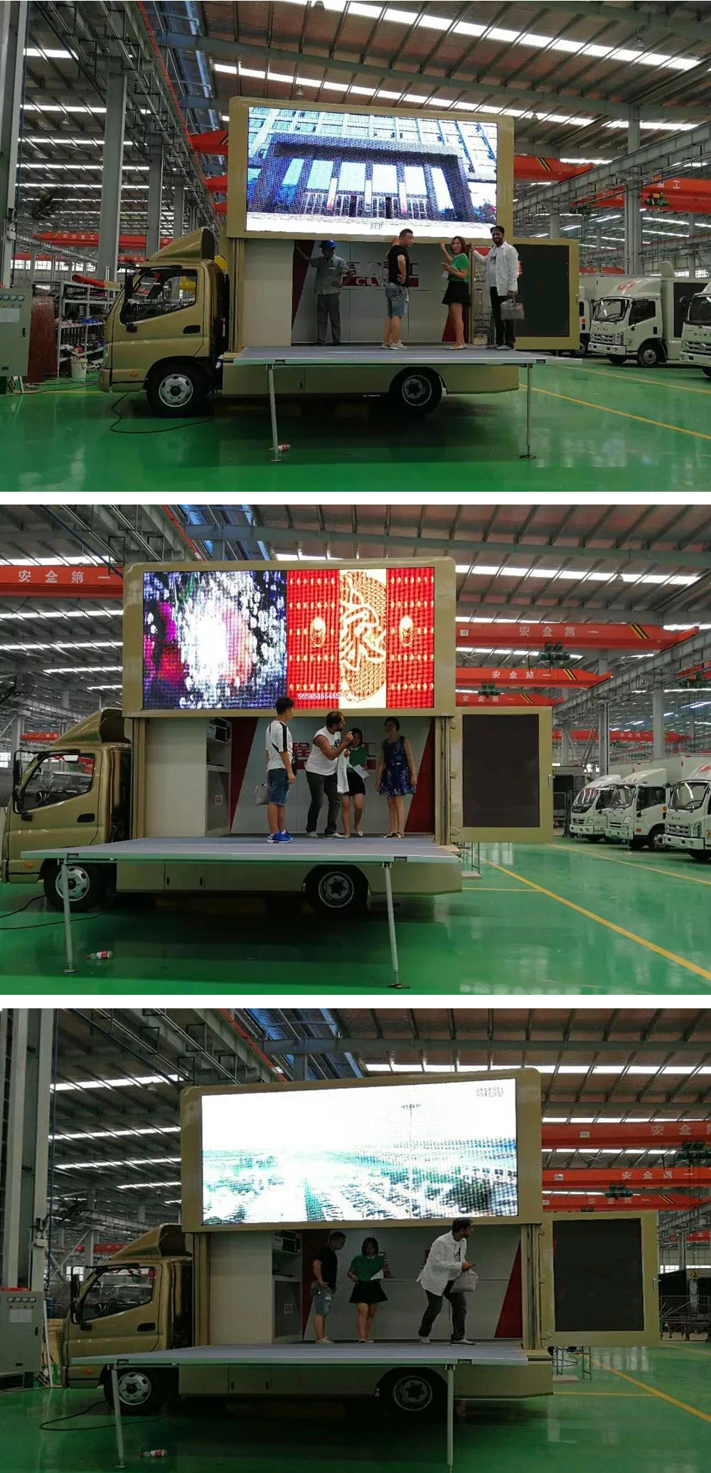 Ultra Bright Vehicle Mounted Small P6 P8 LED Display Screen