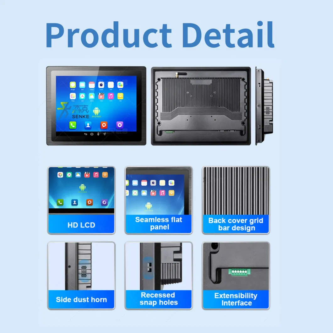OEM 21.5 Inch Embedded Industrial All in One Panel PC Touchscreen Industrial PC Touch Screen Computer