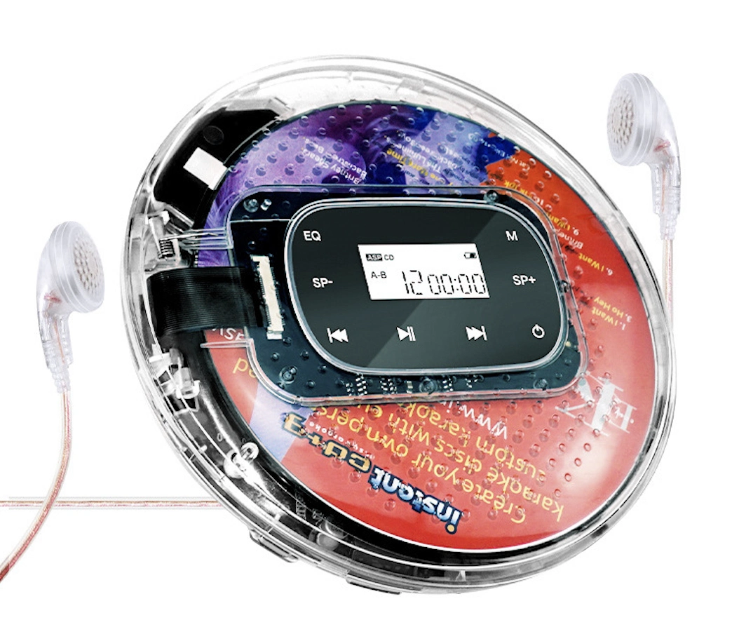 Portable Learning Machine Intelligent Touch Screen Walkman Transparent CD Player