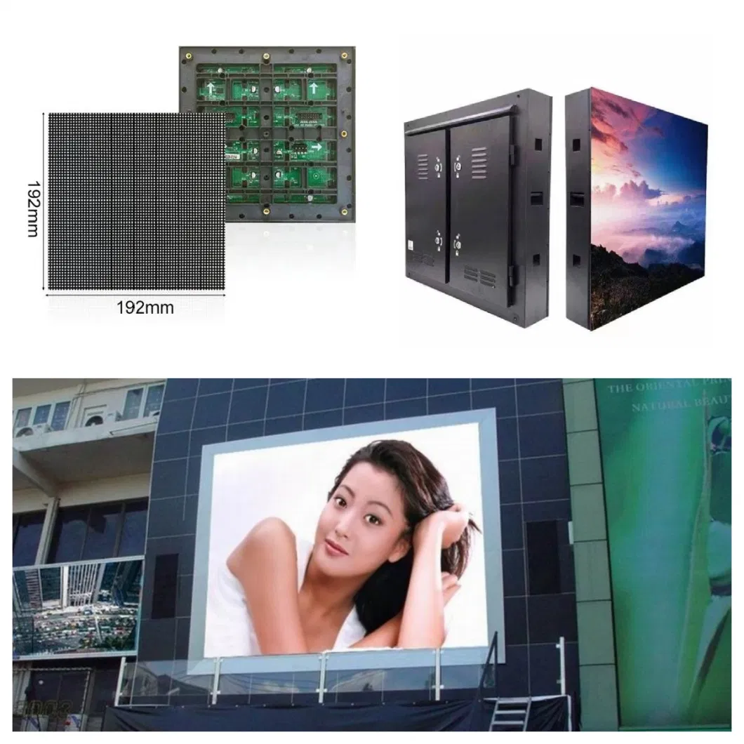 P2.5/P3/P4/P5/P6/P8/P10 Super High Bright LED Outdoor Display Sign Electronic Billboard Waterproof Advertising Screen