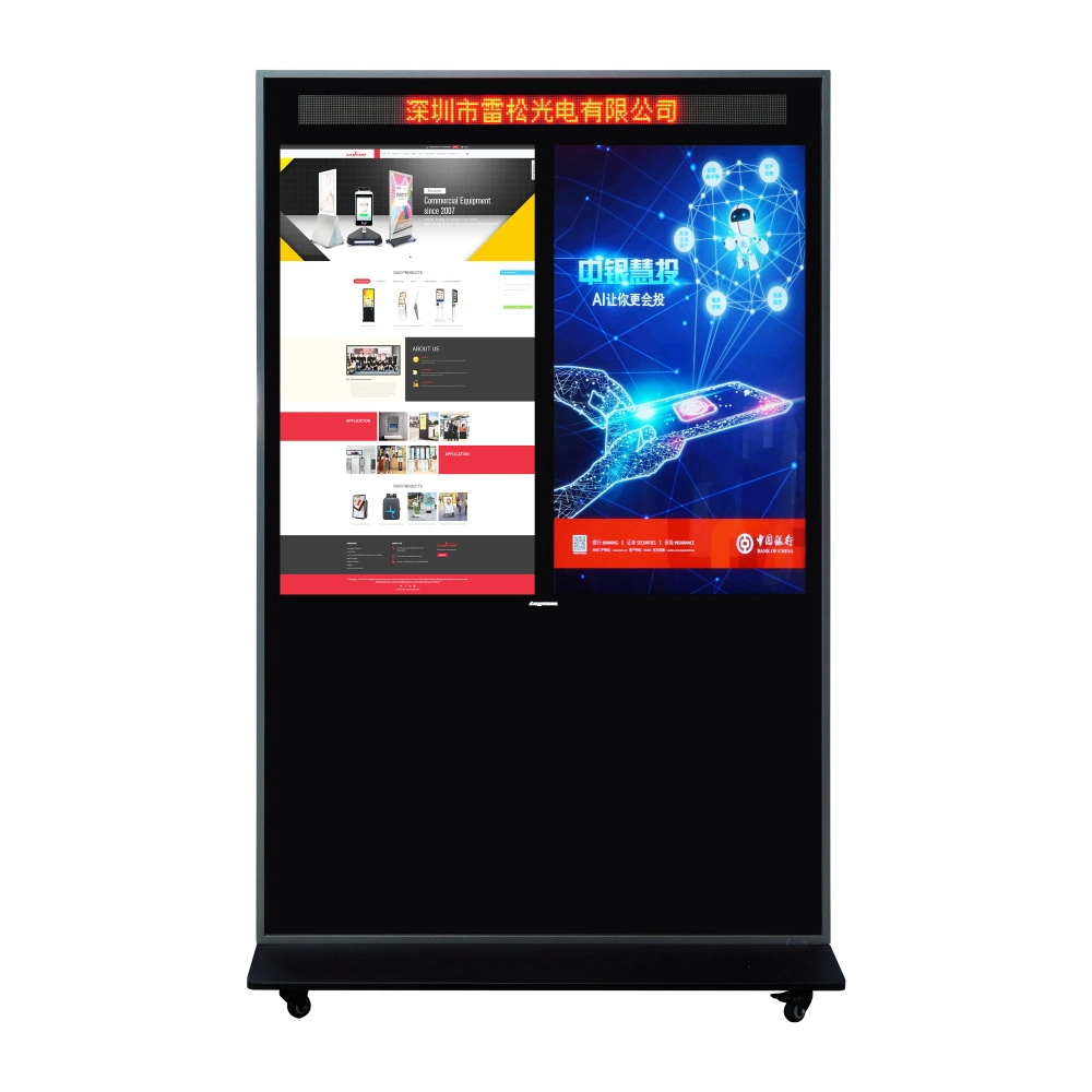 10.1&quot;~100&quot; Open Frame Touch Screen Monitor Advertising LCD Panel Digital Signage Advertising Display Wall Mounted All in One PC Touchscreen Industrial Monitor