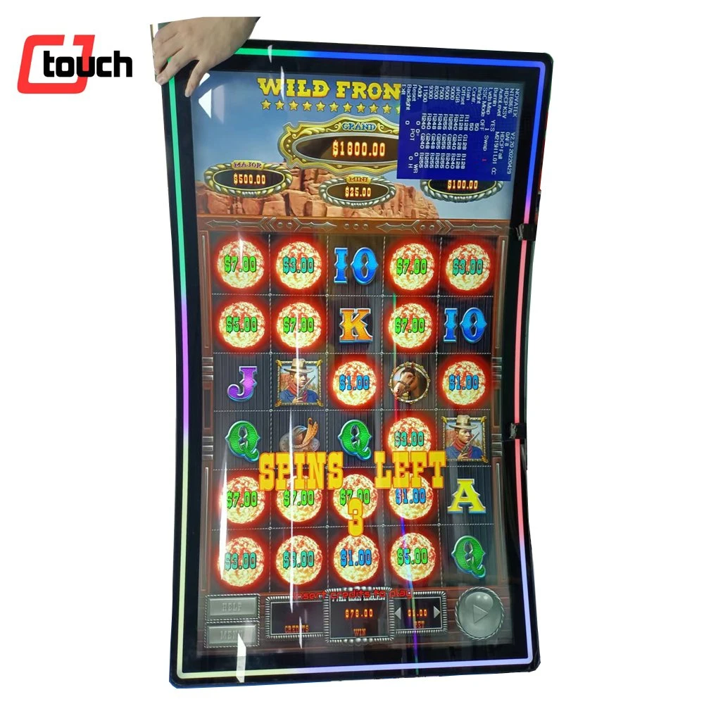 32 Inch Touch Curved Monitor Kiosk Gambling Machine Touch Screen Monitor