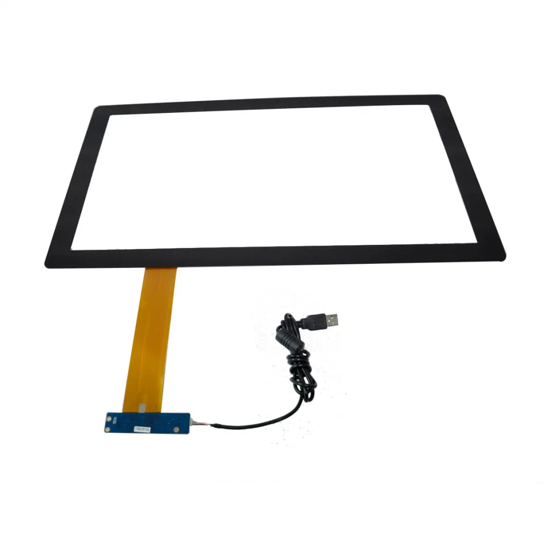 3mm Thickness 21.5 Inch USB Tempered Touchscreen Anti Vandal Touch Panel Pcap Capacitive Waterproof Touch Panel