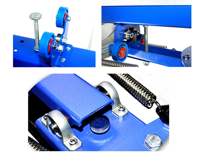 Manual Floor Type Multi-Color Fine-Tuning Silk Screen Printing Machine