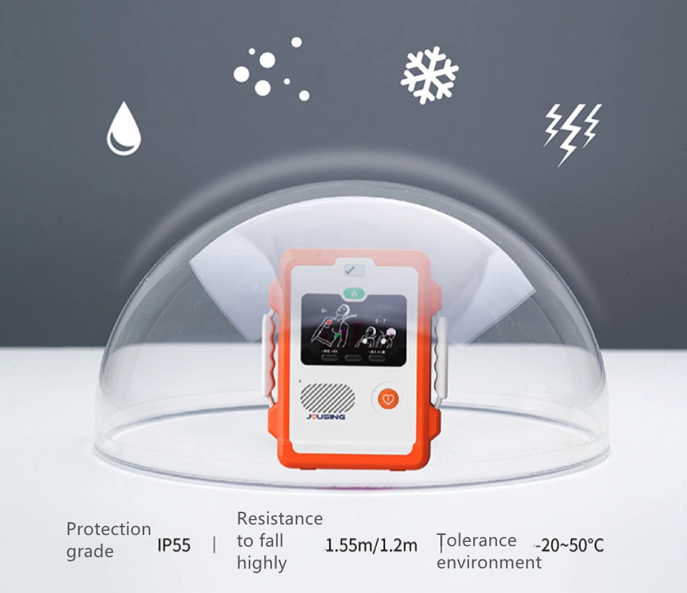 Automated External Defibrillator Monitor Medical Desfibrilador Monitor Portatil CE/ISO/FDA