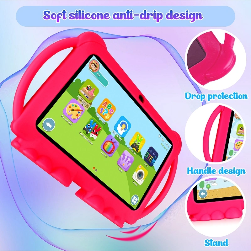 Children Learning Educational Tablet Allwinner A100 Kids Tablets 1024*600 Touch Screen 7 Inch Android 10 11