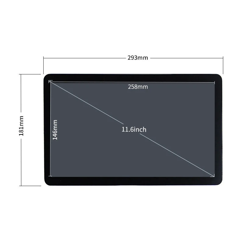 11 Inch Metal Touch Screen Industrial Computer Touch Panel All in One Tablet PC