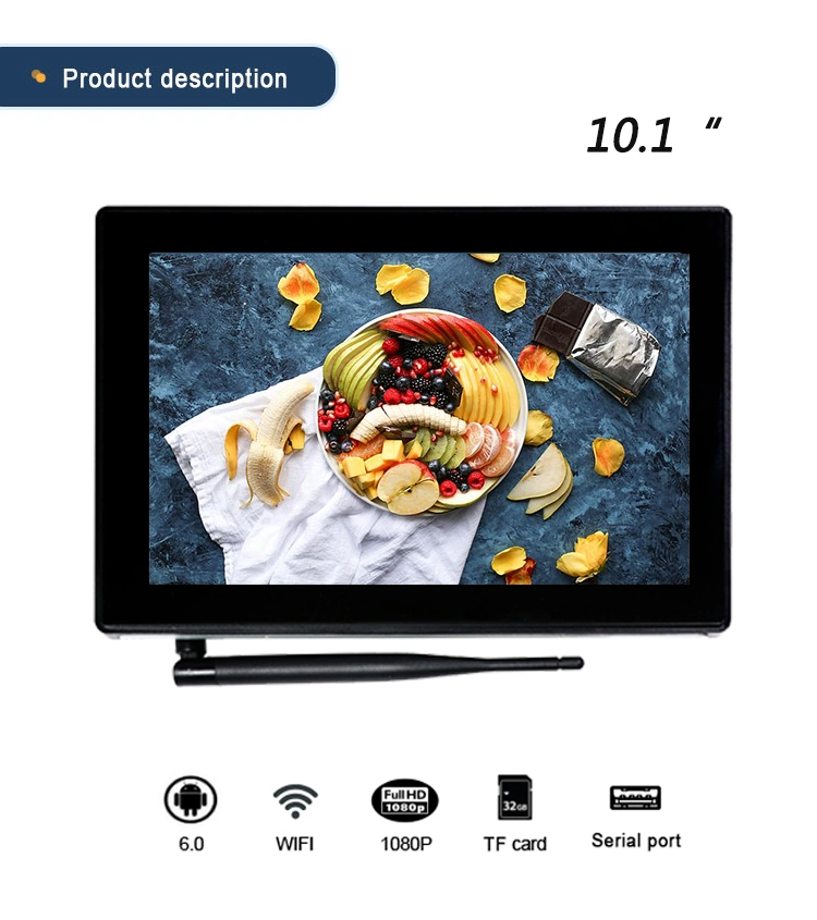 Yc-102eb 10.1 Inch LCD Touch Screen Monitor Embedded Android Tablet PC for Vending Machine Control