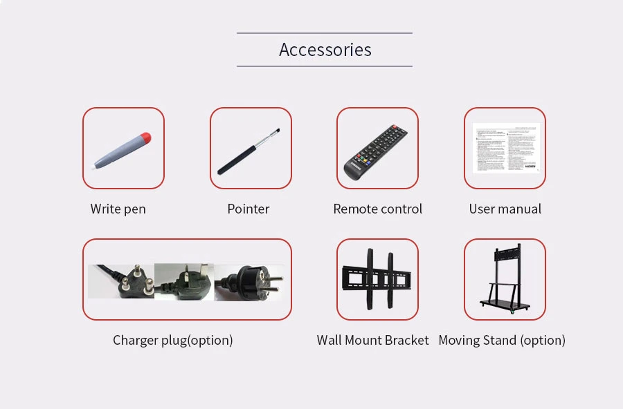 Ikinor OEM Pcap Touch Interactive Smart Board with Built in Computer 86 Inch Interactive Touch Screen