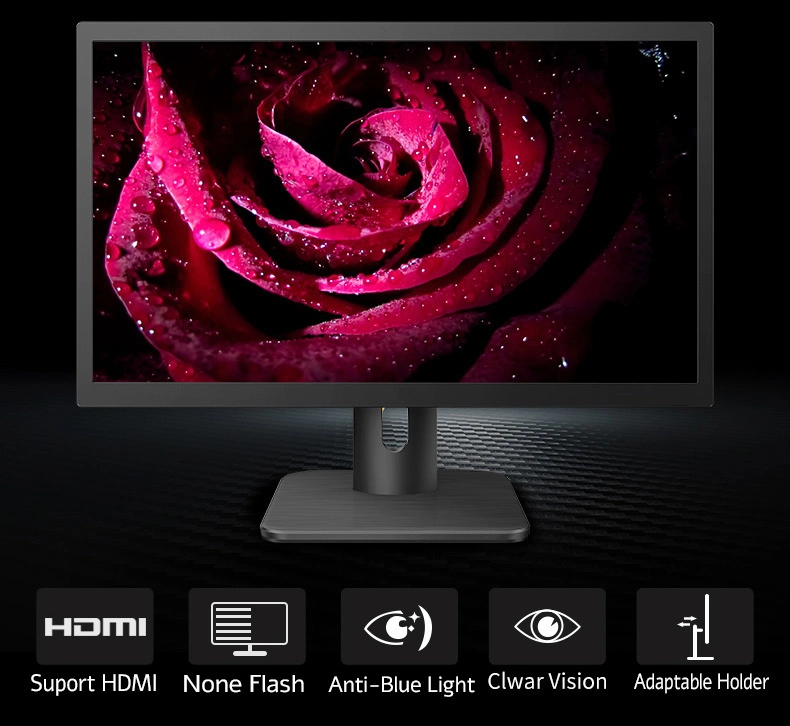 Best Buy LED Desktop Computer 22 24 27 Inch Monitor with VGA HDMI