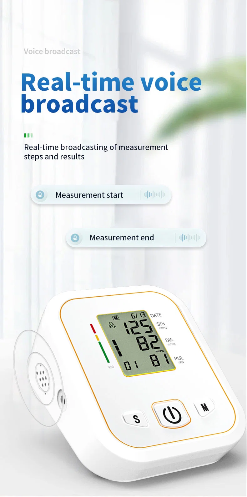 Buy Best Price Electronic Upper Arm Bp Meter Digital Blood Pressure Monitor