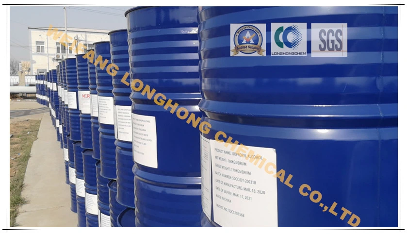 Isopropanol as Defoamer for Water Based Fracturing Fluid in Oil Wells/ in Electronic Industry, It Can Be Used as Cleaning and Degreasing Agent