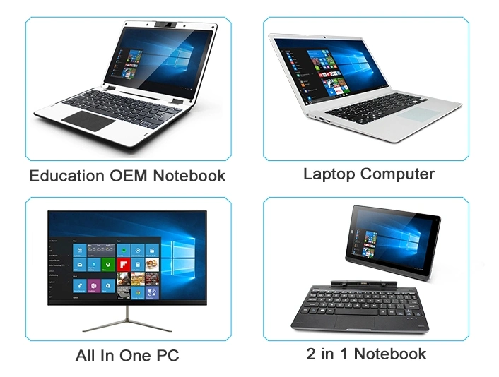 11.6 Inch Ultra Slim Thin Intel Computer SSD Touchscreen 360 Degree Rotable Laptop Yoga