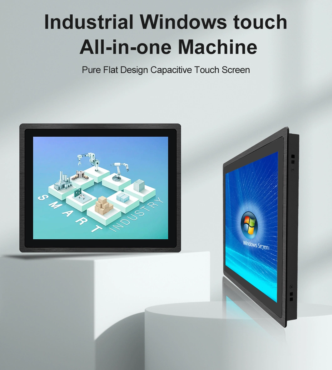 Waterproof Embedded 15 Inch X86 Generation2 I7 All in One Panel PC Capacitive Touchscreen with Fanless Industrial Computer