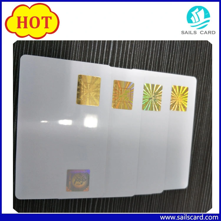 Plastic ID Cards with Anti-Counterfeit Laser Foil Overlay