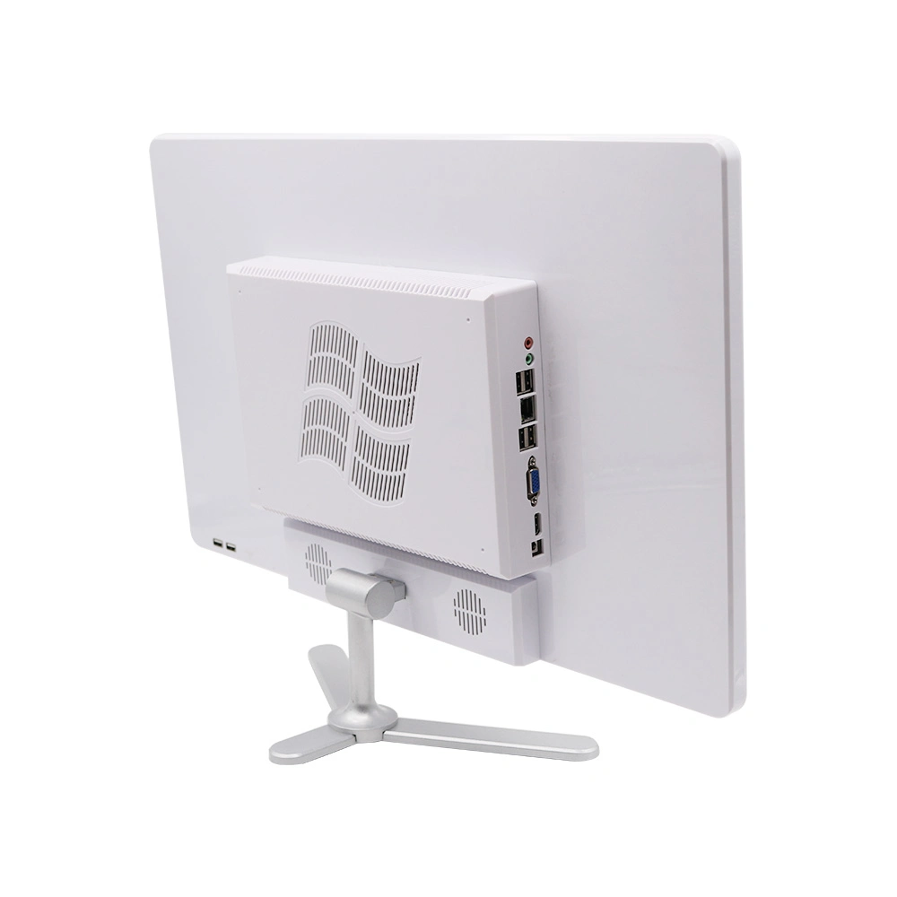 Special Offer Wholesale Price White Case 23.8 Inch Computer Win 10 OS All in One PC Built in WiFi Bluetooth All in One Computer