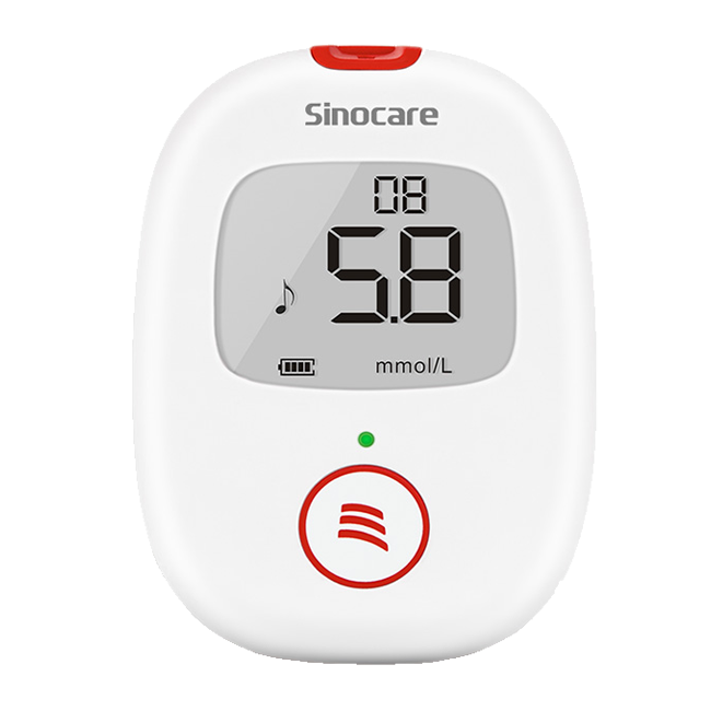 Sinocare Buy 4 Get 1 Free Blood Glucose Monitor with Voice Blood Sugar Meter Glucose Meter Glucometer Glucometro