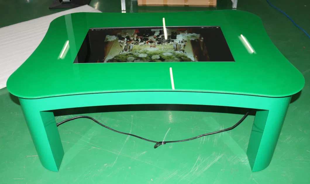4K Custom Multi-Touch Interactive Coffee Table Digital Signature Smart Touch Table