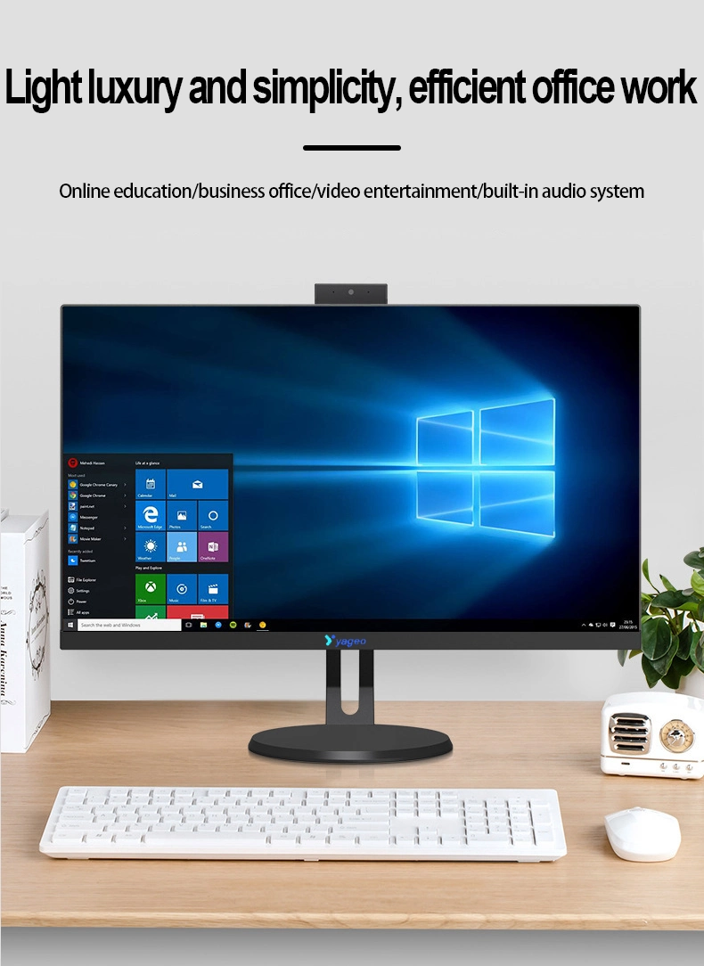 OEM Brand Cheap Core Aio Allinone PC I3 I5 I7 Office Business Gaming Computer Touchscreen Barebone All in One Desktop