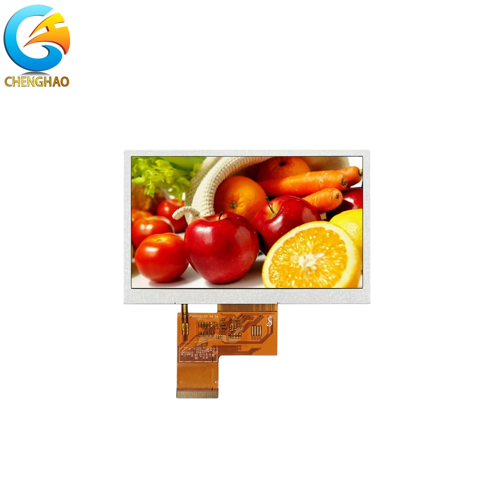 China Manufacturer 5 Inch Tn TFT Display 480X272 Dots TFT Screen with Rtp Touch