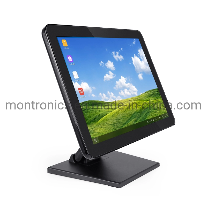 Cheap 12/15/17inch Flat Multi Capacitive Touch Screen Computer Monitor