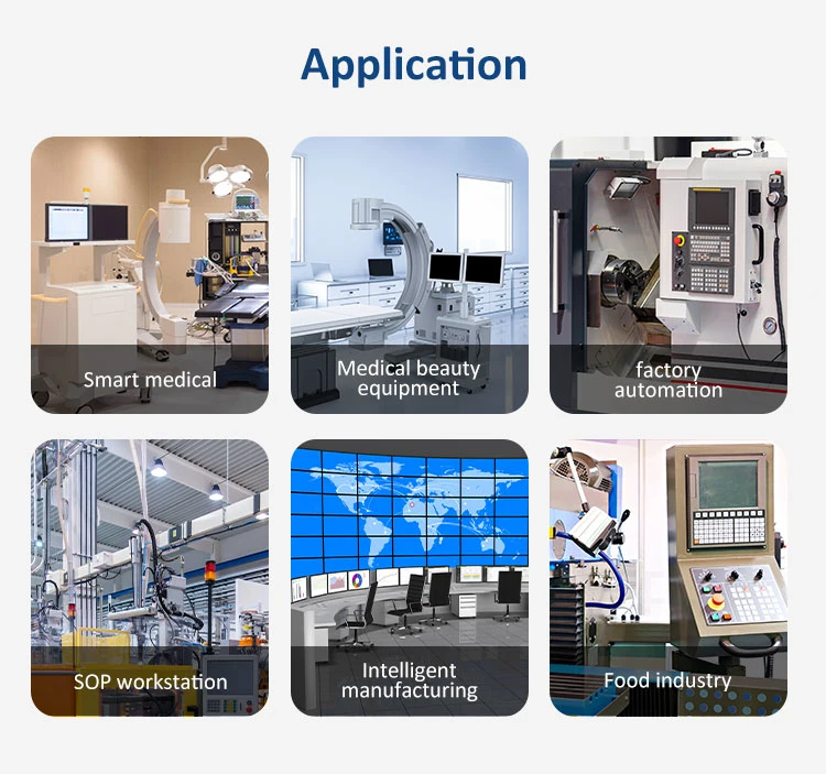 Industrial Touch Screen Monitor 7 10.1 13.3 15.6 Inch LCD Touch Screen Monitors IP65 Waterproof Industrial Monitor