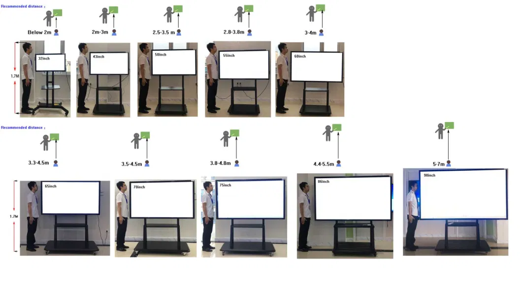 65 70 75 86 98 Inch Manufacturers Smart Board Class Touch Screen