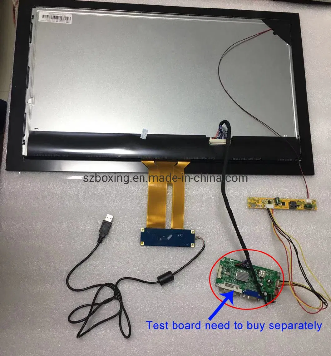 G+F+F 21.5 Inch Multi-Finger Capacitive Touchscreen for Industrial Application