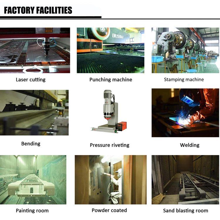 One Stop Service SPCC Sheet Metal Frames for It and Telecom Industries Case with CNC