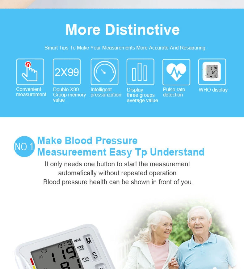 Upper Arm Pressure Monitor Bt Physical Examination Equipment Blood Pressure