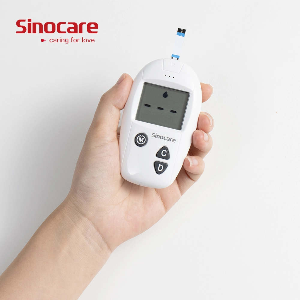 Sinocare Buy 4 Get 1 Free Blood Glucose Monitor with Voice Blood Sugar Meter Glucose Meter Glucometer Glucometro